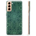 Funda de TPU para Samsung Galaxy S21+ 5G - mandala Verde