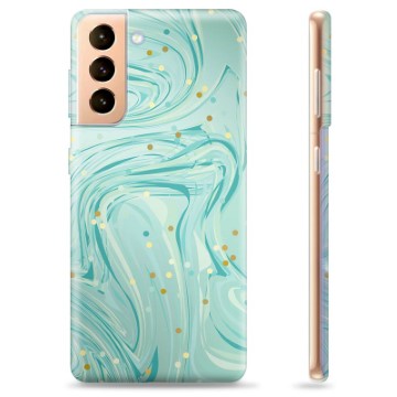 Funda de TPU para Samsung Galaxy S21+ 5G - Menta Verde