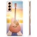 Funda de TPU para Samsung Galaxy S21+ 5G - Guitarra