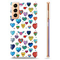 Funda de TPU para Samsung Galaxy S21+ 5G - Corazones