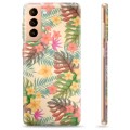 Funda de TPU para Samsung Galaxy S21+ 5G - Flores Rosadas