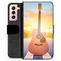 Funda Cartera Premium para Samsung Galaxy S21 5G - Guitarra