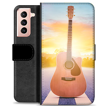 Funda Cartera Premium para Samsung Galaxy S21 5G - Guitarra