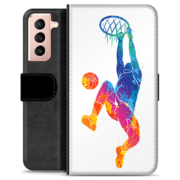 Funda Cartera Premium para Samsung Galaxy S21 5G - Slam Dunk