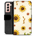 Funda Cartera Premium para Samsung Galaxy S21 5G - Girasol