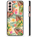 Carcasa Protectora para Samsung Galaxy S21 5G - Flores Rosadas