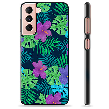 Carcasa Protectora para Samsung Galaxy S21 5G - Flores Tropicales