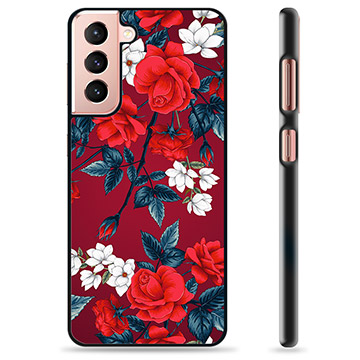 Carcasa Protectora para Samsung Galaxy S21 5G - Flores Vintage