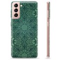 Funda de TPU para Samsung Galaxy S21 5G - mandala Verde