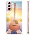 Funda de TPU para Samsung Galaxy S21 5G - Guitarra