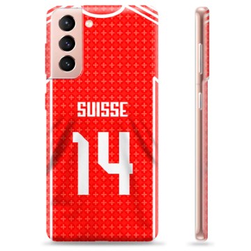 Funda de TPU para Samsung Galaxy S21 5G - Suiza