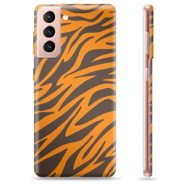 Funda de TPU para Samsung Galaxy S21 5G - Tigre