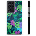 Carcasa Protectora para Samsung Galaxy S21 Ultra 5G - Flores Tropicales