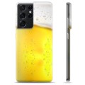 Funda de TPU para Samsung Galaxy S21 Ultra - Cerveza