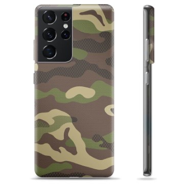 Funda de TPU para Samsung Galaxy S21 Ultra 5G - Camuflaje