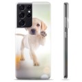 Funda de TPU para Samsung Galaxy S21 Ultra 5G - Perro