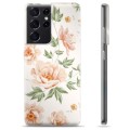 Funda de TPU para Samsung Galaxy S21 Ultra 5G - Floral