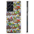 Funda de TPU para Samsung Galaxy S21 Ultra 5G - Graffiti