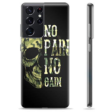 Funda de TPU para Samsung Galaxy S21 Ultra 5G - No Pain, No Gain