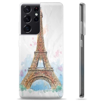 Funda de TPU para Samsung Galaxy S21 Ultra 5G - París