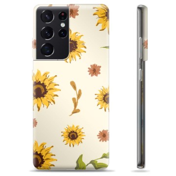 Funda de TPU para Samsung Galaxy S21 Ultra 5G - Girasol