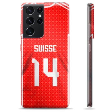 Funda de TPU para Samsung Galaxy S21 Ultra 5G - Suiza