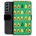 Funda Cartera Premium para Samsung Galaxy S22+ 5G - Diseño de Aguacates