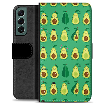 Funda Cartera Premium para Samsung Galaxy S22+ 5G - Diseño de Aguacates