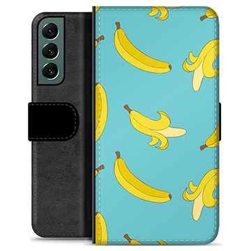 Funda Cartera Premium para Samsung Galaxy S22+ 5G - Plátanos