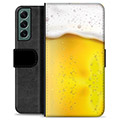 Funda Cartera Premium para Samsung Galaxy S22+ 5G - Cerveza