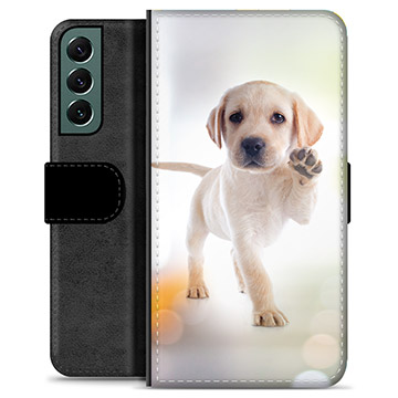 Funda Cartera Premium para Samsung Galaxy S22+ 5G - Perro