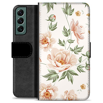 Funda Cartera Premium para Samsung Galaxy S22+ 5G - Floral