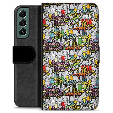 Funda Cartera Premium para Samsung Galaxy S22+ 5G - Graffiti