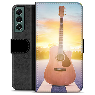 Funda Cartera Premium para Samsung Galaxy S22+ 5G - Guitarra