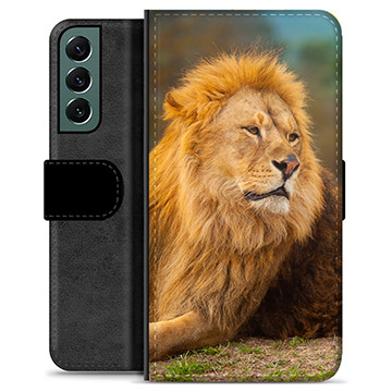 Funda Cartera Premium para Samsung Galaxy S22+ 5G - León