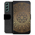 Funda Cartera Premium para Samsung Galaxy S22+ 5G - Mandala