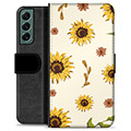 Funda Cartera Premium para Samsung Galaxy S22+ 5G - Girasol