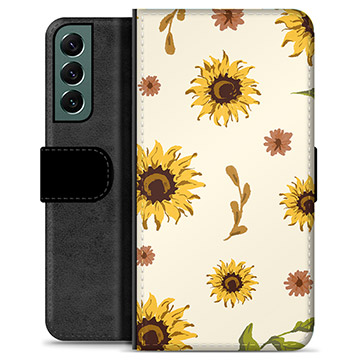 Funda Cartera Premium para Samsung Galaxy S22+ 5G - Girasol