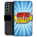 Funda Cartera Premium para Samsung Galaxy S22+ 5G - Super Dad