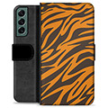 Funda Cartera Premium para Samsung Galaxy S22+ 5G - Tigre