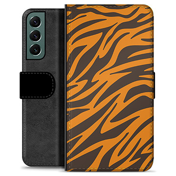 Funda Cartera Premium para Samsung Galaxy S22+ 5G - Tigre