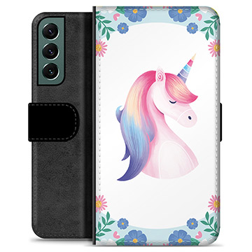 Funda Cartera Premium para Samsung Galaxy S22+ 5G - Unicornio