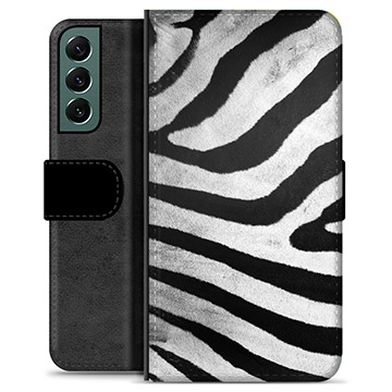 Funda Cartera Premium para Samsung Galaxy S22+ 5G - Cebra