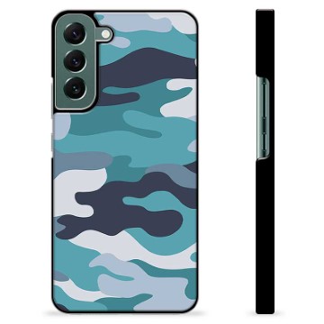 Carcasa Protectora para Samsung Galaxy S22+ 5G - Camuflaje Azul