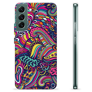 Funda de TPU para Samsung Galaxy S22+ 5G - Flores Abstractas