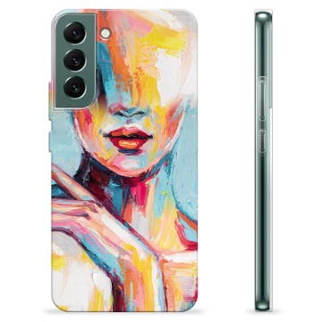 Funda de TPU para Samsung Galaxy S22+ 5G - Retrato Abstracto