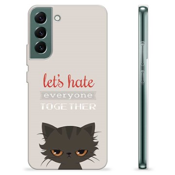 Funda de TPU para Samsung Galaxy S22+ 5G - Gato Enfadado