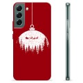 Funda de TPU para Samsung Galaxy S22+ 5G - Pelota de Navidad