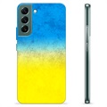 Funda TPU con bandera de Ucrania para Samsung Galaxy S22+ 5G - Bicolor