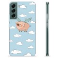 Funda de TPU para Samsung Galaxy S22+ 5G - Cerdo Volador